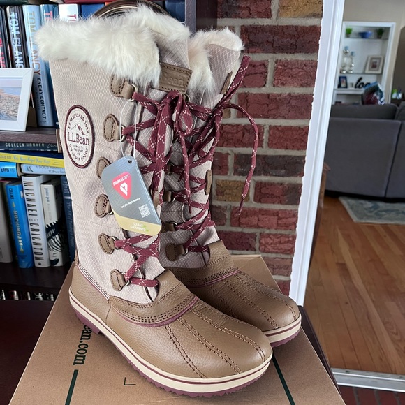 Gorgeous BNIB LL Bean Women’s Snow Boots - Picture 3 of 7